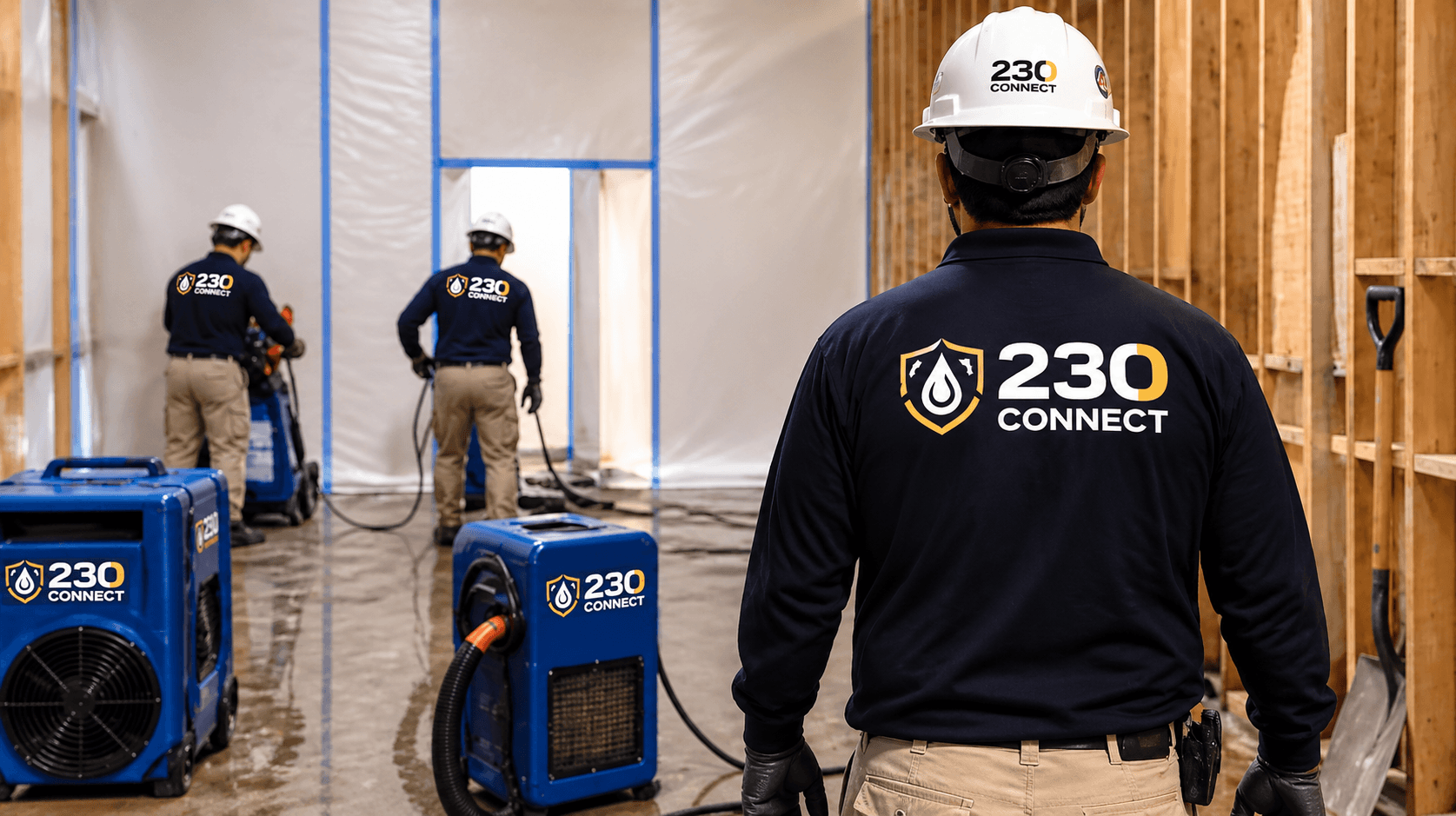 230 Connect team on site